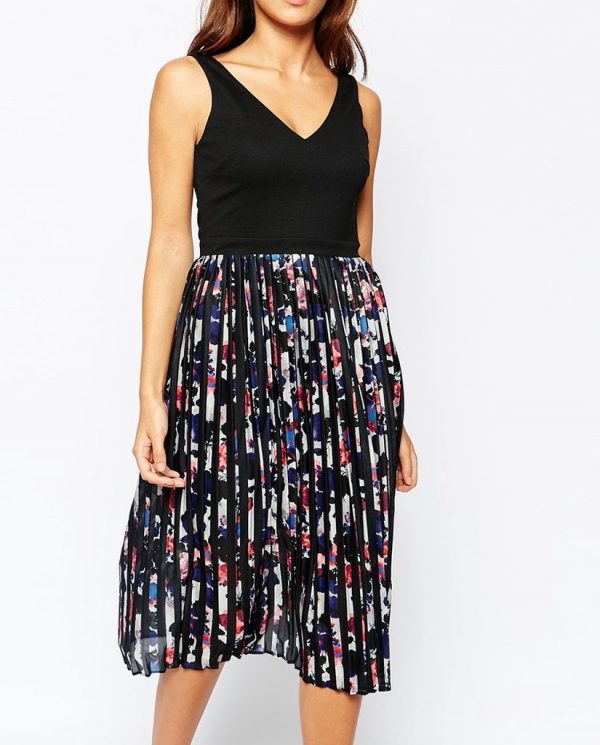 PLEATED SKIRT DRESS - Image 3