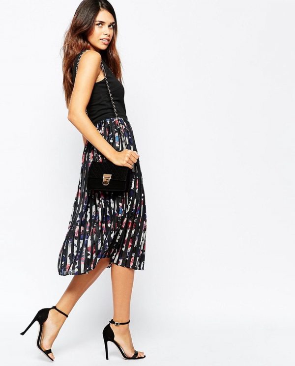 PLEATED SKIRT DRESS - Image 2